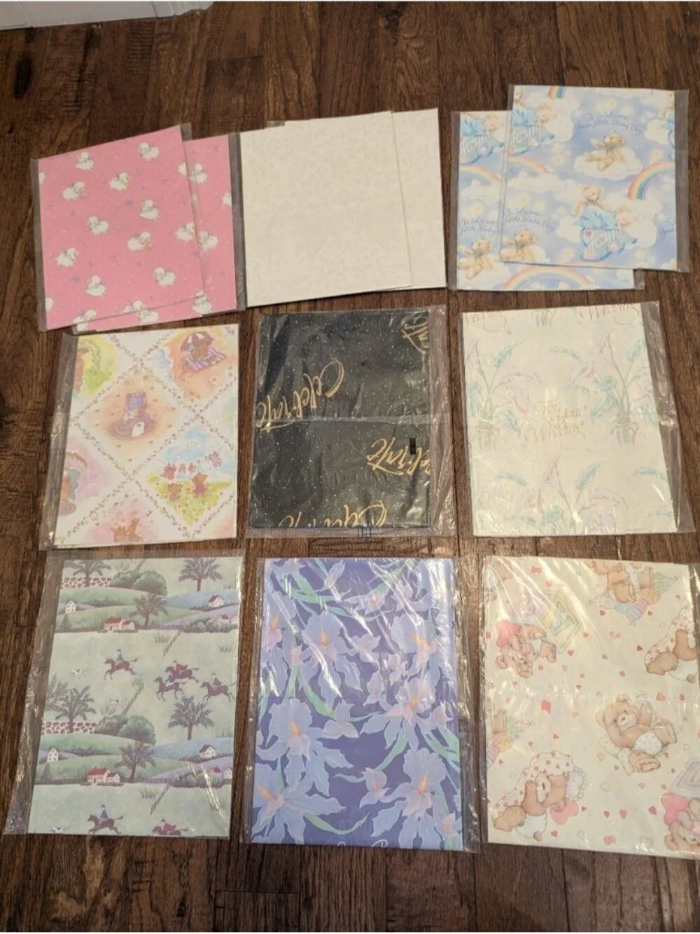 Assorted Decorative Stationery Pack - Pastel Floral & Character Prints